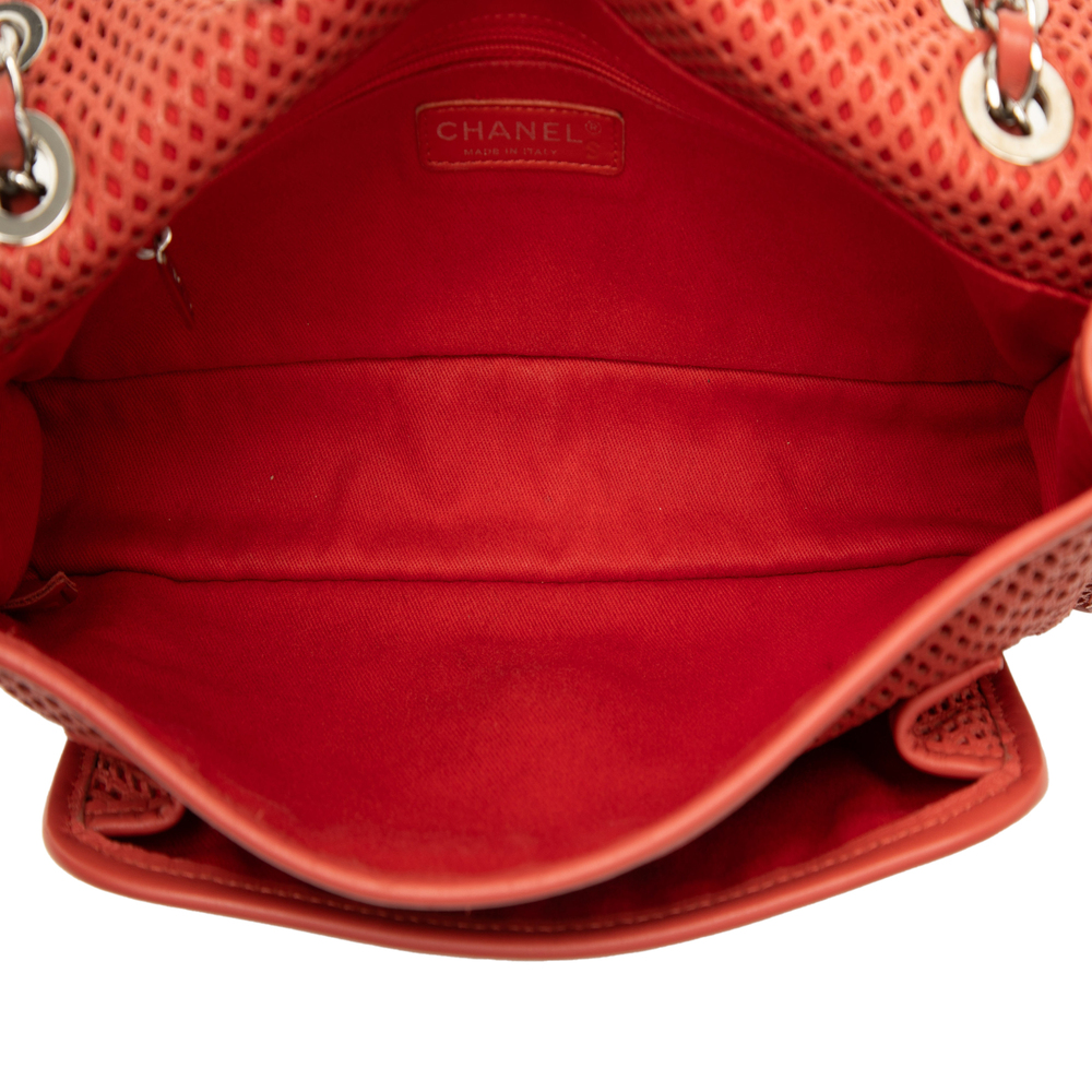 Pre-Loved Chanel Medium Perforated Calfskin Up In The Air Flap - Picture 4 of 6